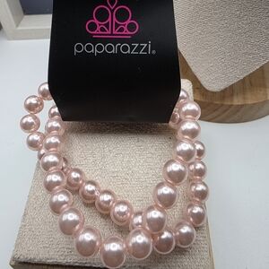 Paparazzi Blush Pearl Bracelet Duo (168)